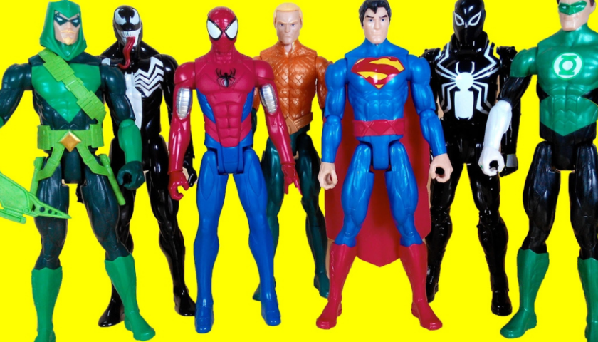Superheroes for toys